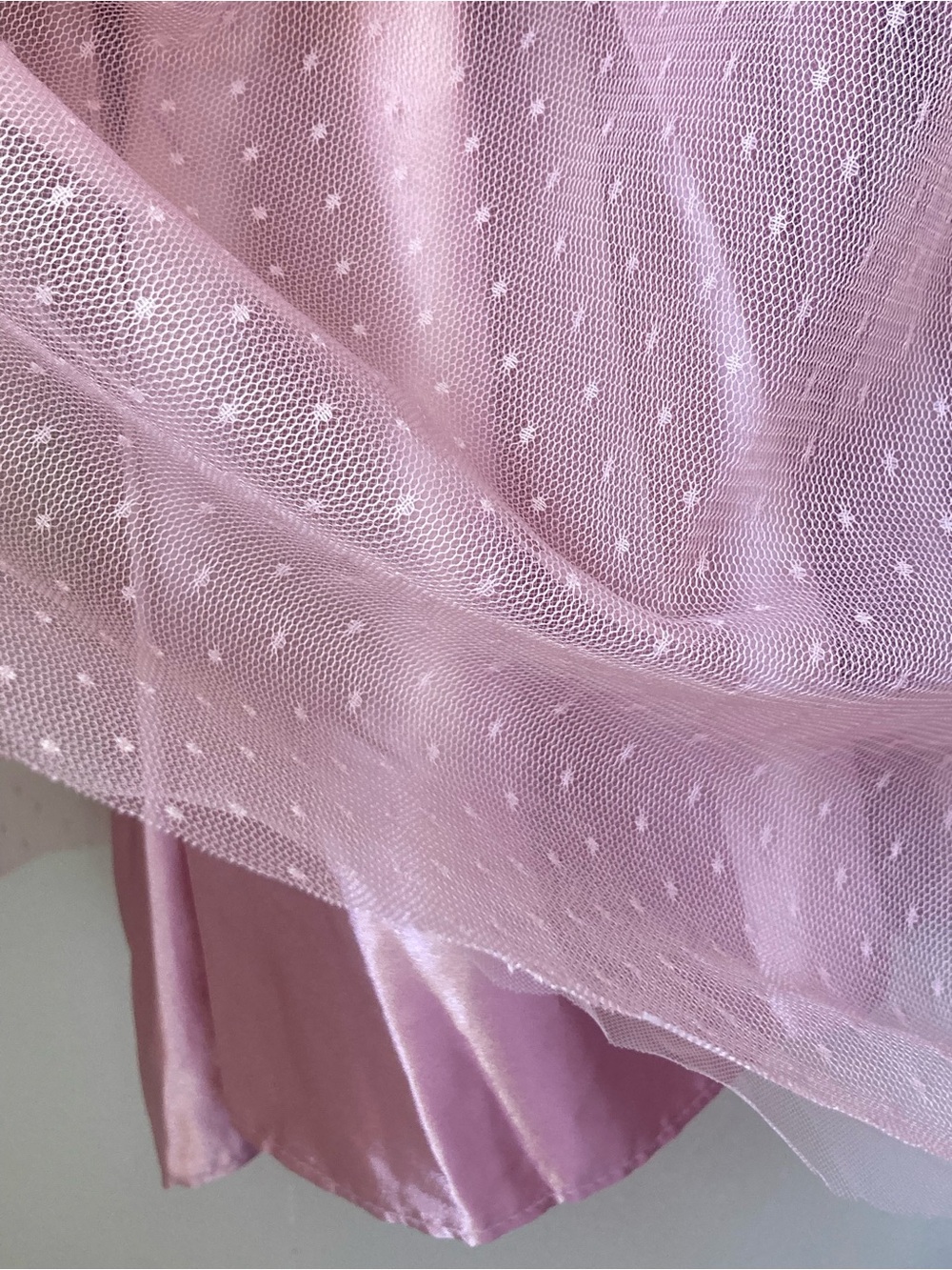 Pink Ruffle Prom Dress - Picture 6 of 6